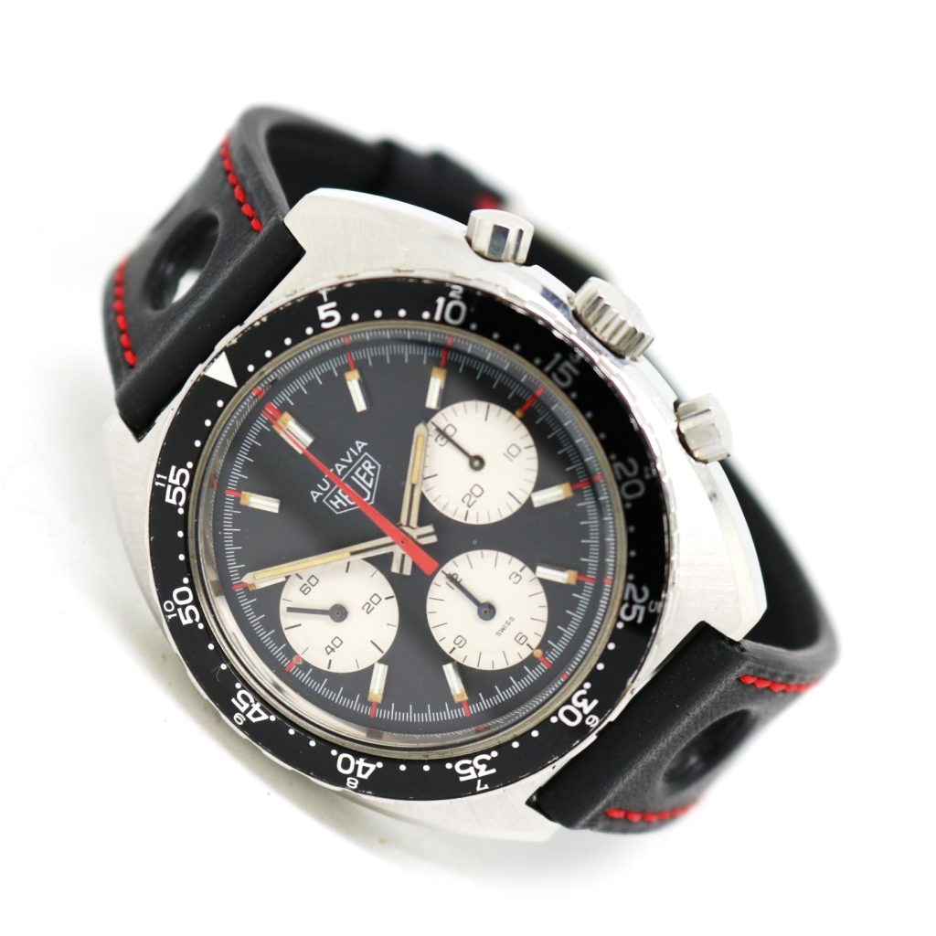タグ付き Heuer | Reference 73663 Autavia 'Siffert Color' | A stainless steel